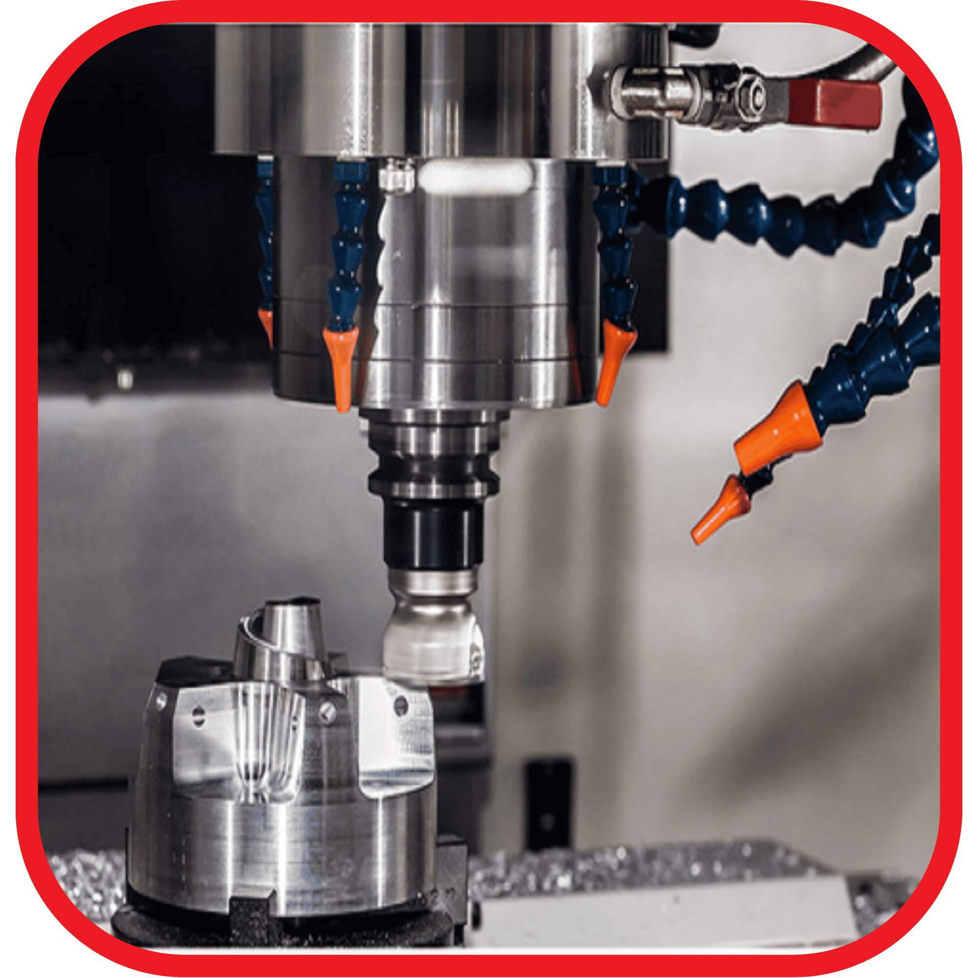 VMC machining center at Cenvision Technocrats