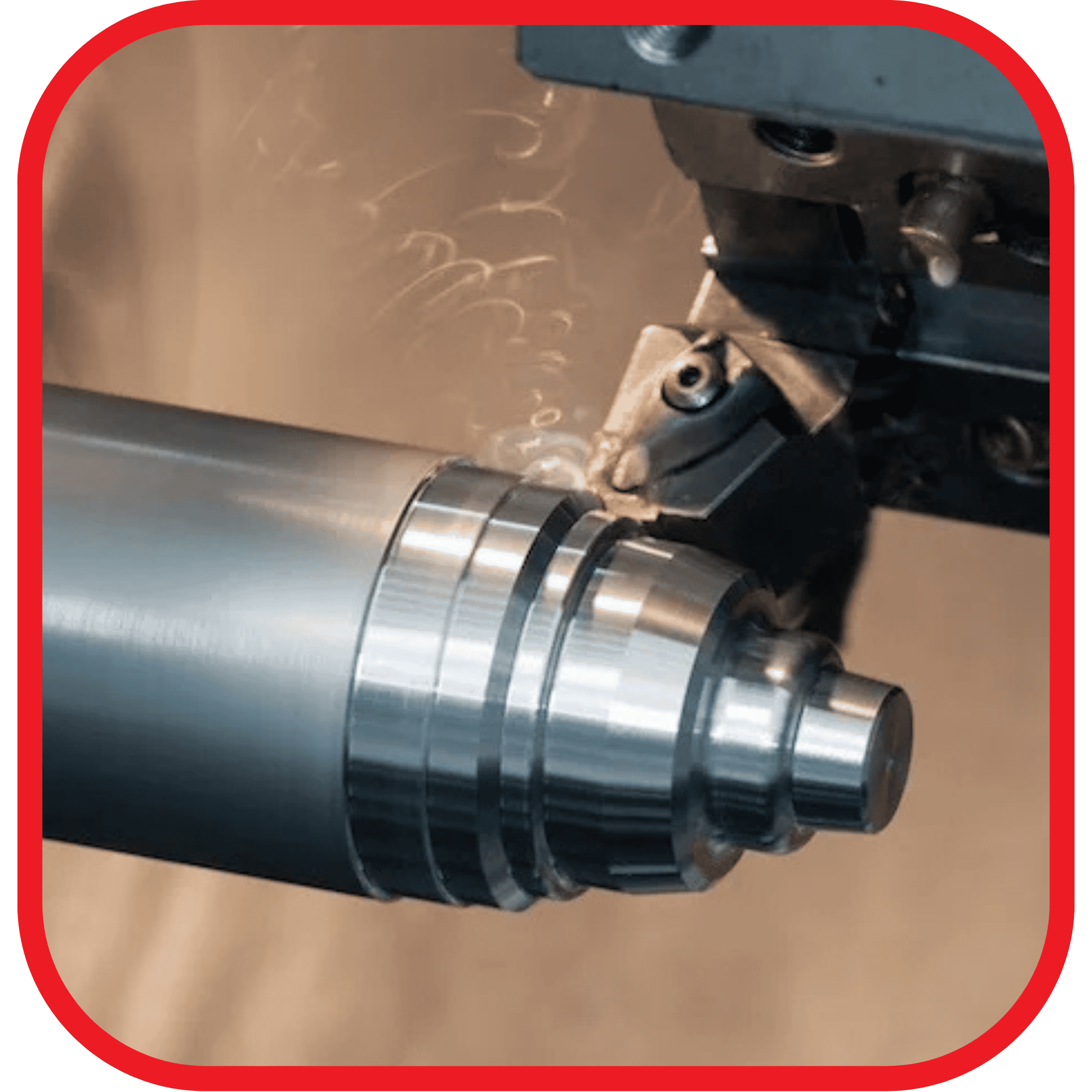 CNC Machining Services with CNC Turning machine at Cenvision Technocrats